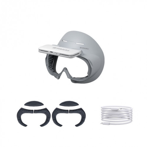 Pour les lunettes PICO 4 Hibloks VR, coussin de protection du visage avec ventilateur, spécification : 2 pièces en coton PU SH9802433-310